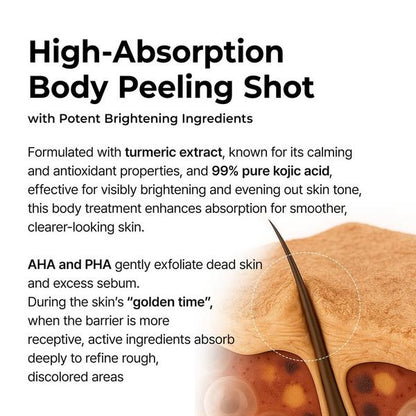 Dr.Melaxin - Body & Face Peel Shot Duo Set Dr.Melaxin